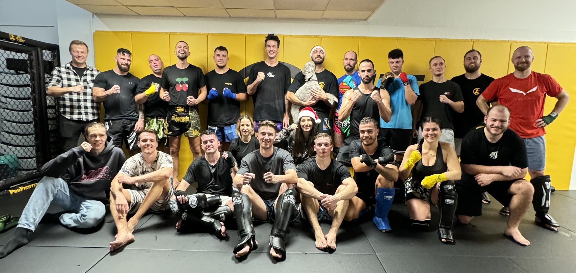 Partia Art of Fight v gyme na Tomášikovej 30